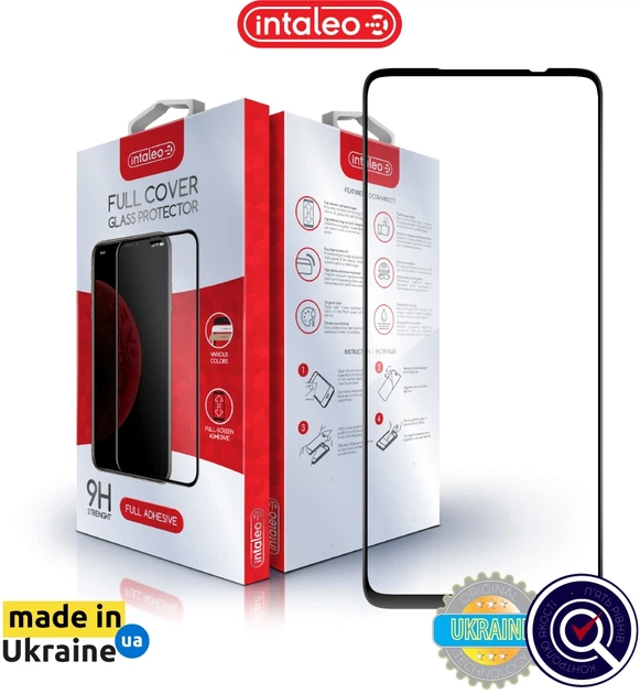 Захисне скло для смартфона Motorola Moto G15/G05/G15 Power/E15/G17/G17 Power Intaleo 9H 3D Black (1283126620492) - Фото 2 Захисне скло для смартфона Motorola Moto G15/G05/G15 Power/E15/G17/G17 Power Intaleo 9H 3D Black (1283126620492) - зображення 2