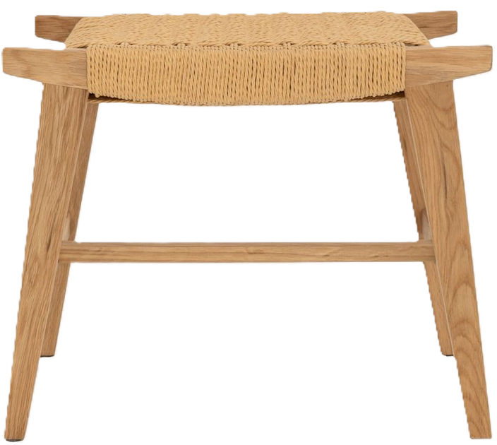 Табурет HOMLA NOVUM Натуральний 52 x 34 x 42 см (5906496739545) - зображення 5