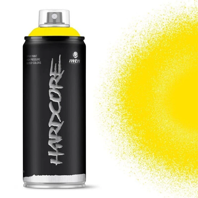 Аерозольна фарба глянцева MTN HC2 RV-1021 400 мл Light Yellow, EX014H1021 - изображение 2