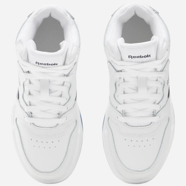 Sneakersy młodzieżowe chłopięce Reebok BB 4500 Court 100208226 37 (5UK) Białe z czarnym (1200143802380) - obraz 4