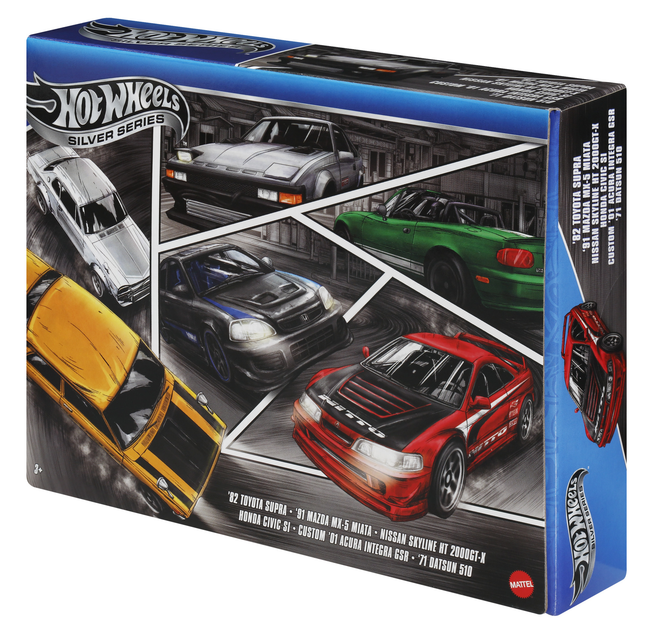 ハンドペイント　デイジー　　グラス6ケとボウルセット Набор машинок Hot Wheels Улицы Японии (JBY77) (194735266876