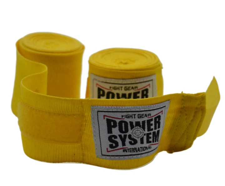Бинти для боксу Power System PS-3404 Yellow (4 м) - зображення 7