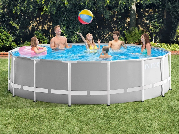 Basen stelażowy Intex 457 x 122 cm 6 w 1 26726GN (16941057414383) - obraz 4