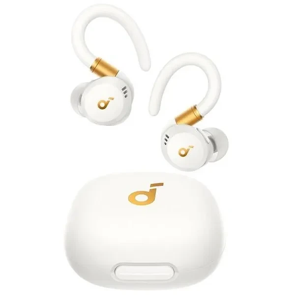 Бездротові навушники Anker Soundcore Sport X20, White, Bluetooth 5.3, IP68, 48H, ANC, BassUp, Multipoint, SweatGuard - зображення 4