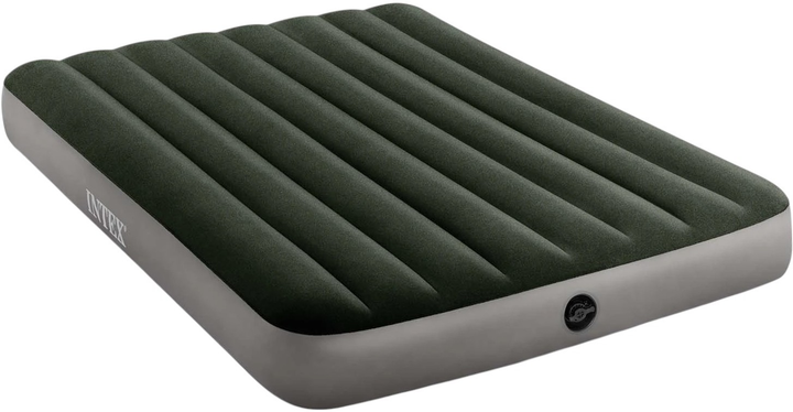 Надувний матрац Intex 191 x 137 x 25 см з поршневим насосом 664108 (5903890606770) - зображення 3