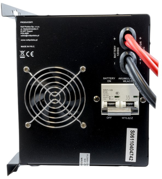 UPS Volt Polska Power Sinus 2400 12/230V 1600/2400 (3SP240012W) - obraz 5