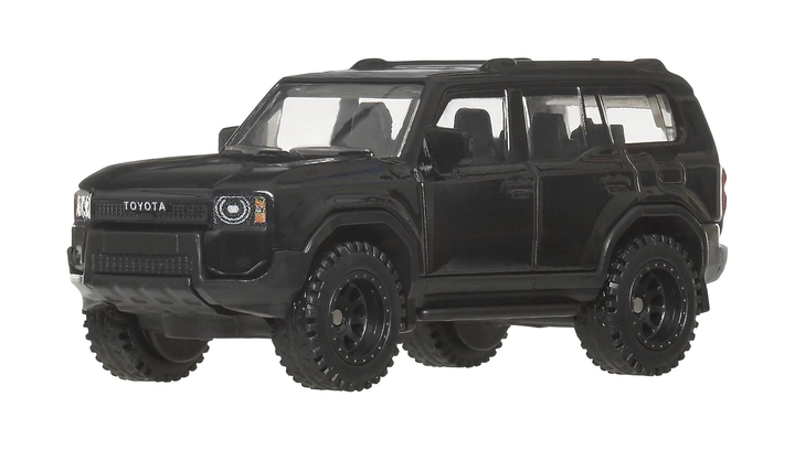 Машинка Premium Hot Wheels 2024 Toyota Land Cruiser Chase Off-Road 1:64 JBK75 Black - изображение 2