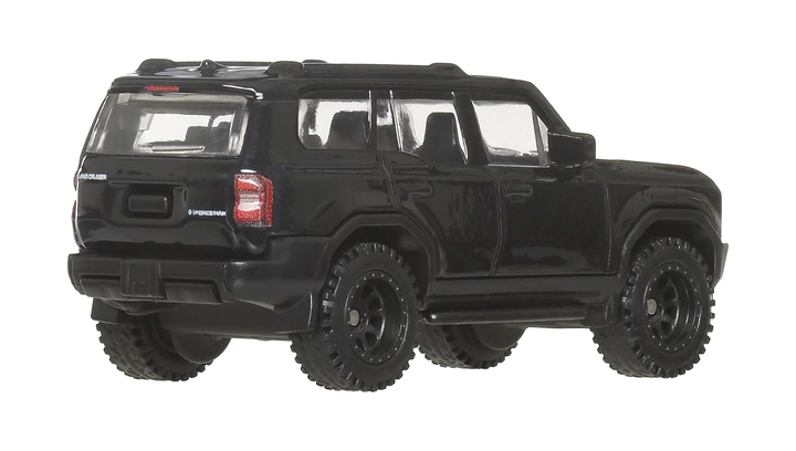 Машинка Premium Hot Wheels 2024 Toyota Land Cruiser Chase Off-Road 1:64 JBK75 Black - изображение 3
