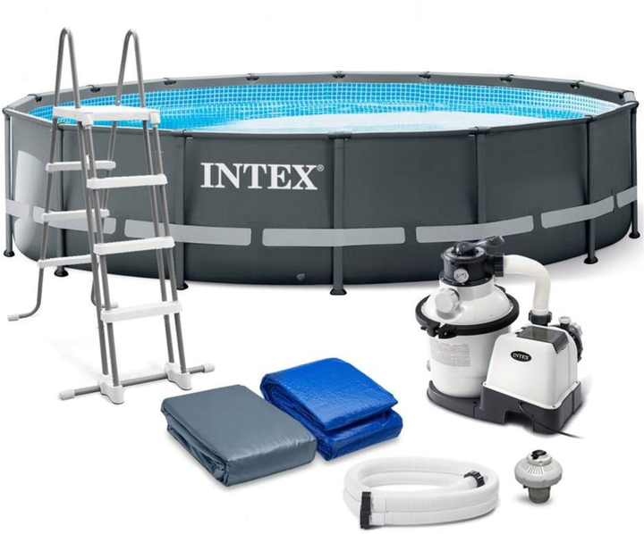 Басейн каркасний Intex ULTRA XTR 488 х 122 см (6941057413761) - зображення 6