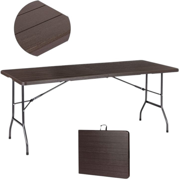 Stół cateringowy ogrodowy ModernHome by Multistore (SZK-180B) - obraz 3