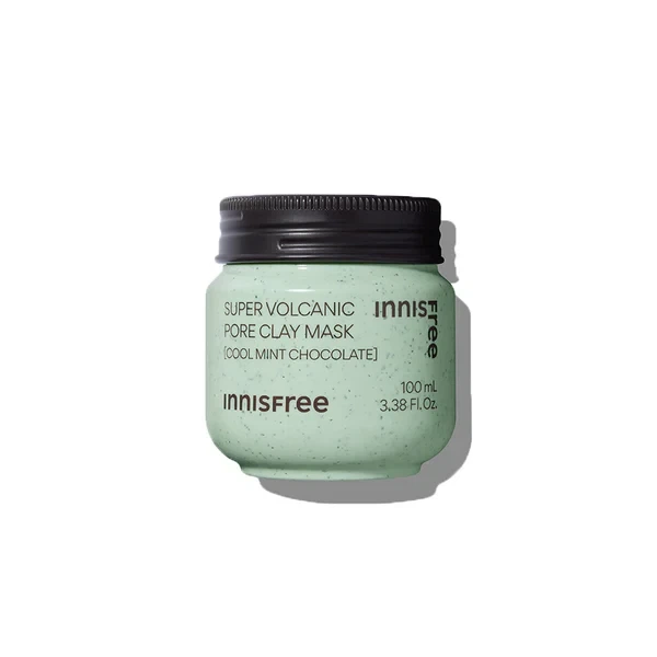 Очищуюча маска М'ятный Шоколад Innisfree Super Volcanic Pore Clay Mask Cool Mint Chocolate 100 мл - зображення 2