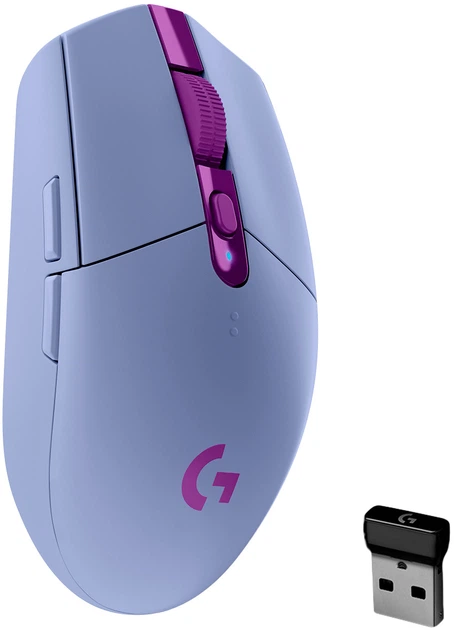 Мишка бездротова Logi G304 Purple - зображення 2