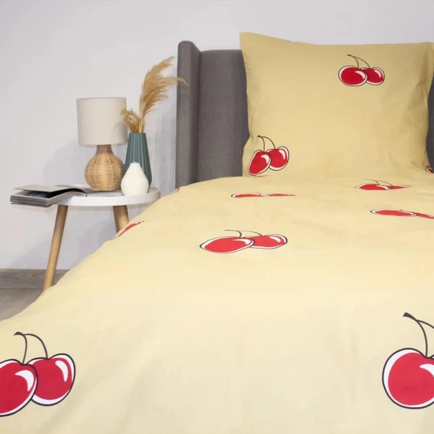 Постільна білизна євро ТЕП Soft dreams Coffee Cherry ТЕП 2-03859_32611 200х215 см - Фото 3 Постільна білизна євро ТЕП Soft dreams Coffee Cherry ТЕП 2-03859_32611 200х215 см - зображення 3