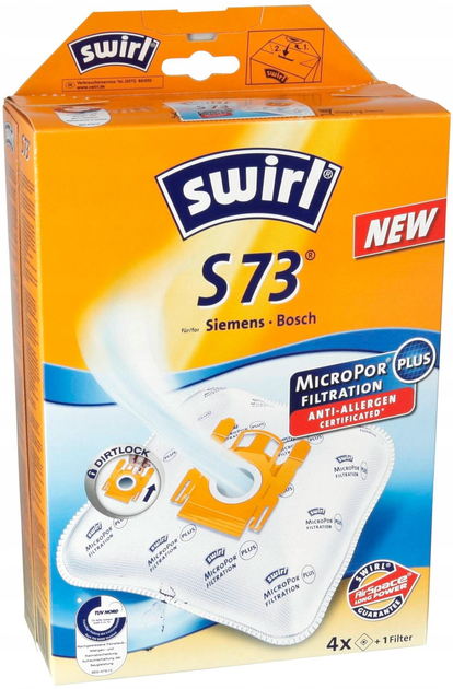 Набір мішків для пилососа Swirl S73 - зображення 1