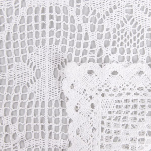 Obrus Homla Crochet szydełkowy Biały 130 x 170 cm (5906496734298) - obraz 2