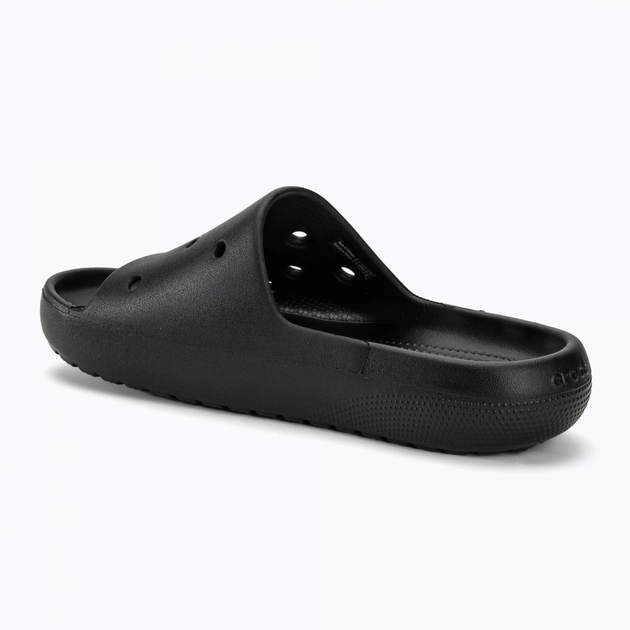Шльопанці CROCS UNI Classic Slide v2 Whi M11 (45/46) Чорний 209401-001-Black - Фото 3 Шльопанці CROCS UNI Classic Slide v2 Whi M11 (45/46) Чорний 209401-001-Black - зображення 3