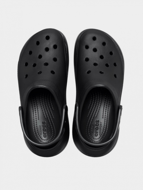 Сабо CROCS UNI Crush Clog FrGr M4/W6 (36-37) Чорний 207521-001-Black - изображение 4