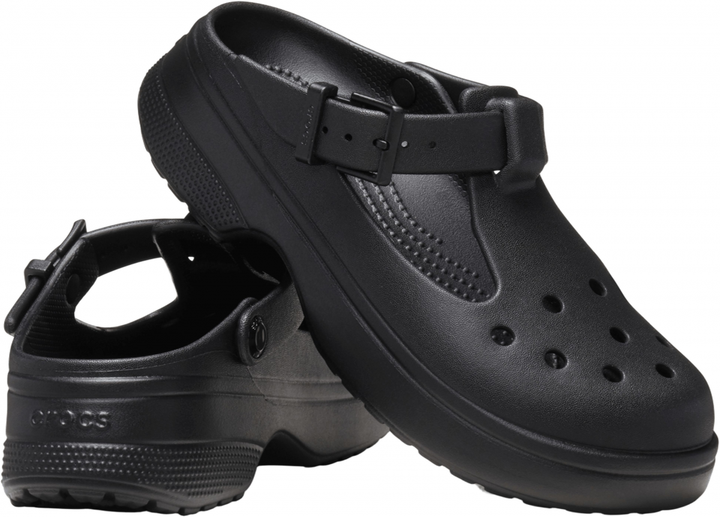 Сабо CROCS UNI Classic Mary Jane Clog Taupe M4/W6 (36-37) Чорний 210581-001-Black - изображение 3