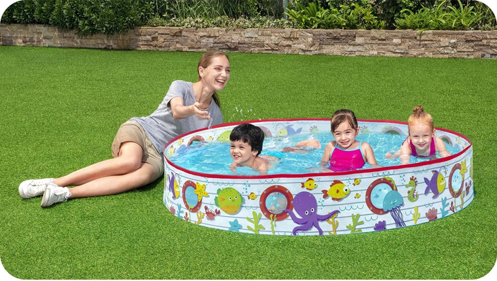 Basen nalewany Bestway Podwodny świat 152 x 25 cm 55029 (6942138913552) - obraz 3