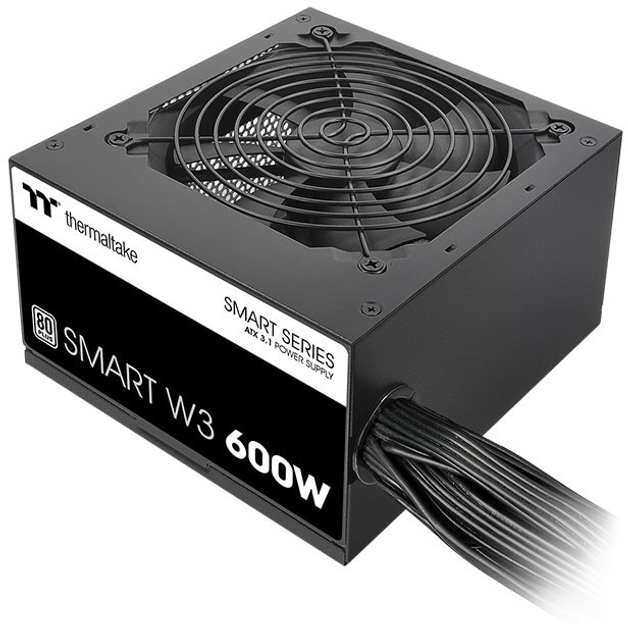 Блок живлення Thermaltake Smart W3 600W (PS-SPW-0600NNFAWE-1) - зображення 1