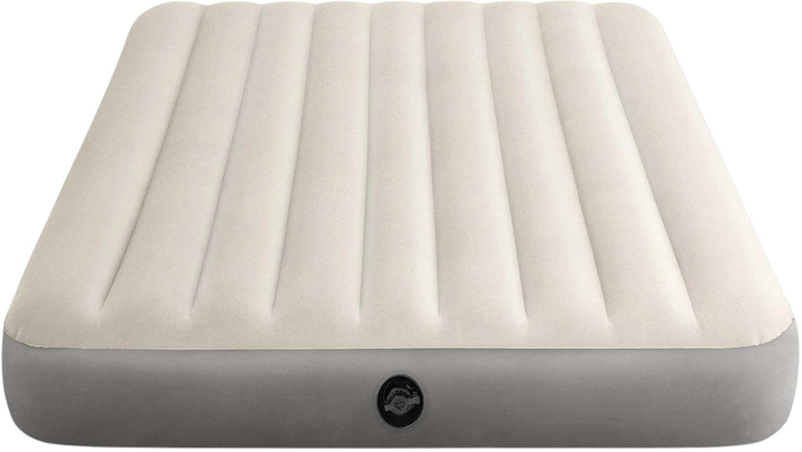 Materac dmuchany Intex 203 x 152 x 25 cm z pompką tłokową 64103 (5903890606763) - obraz 2