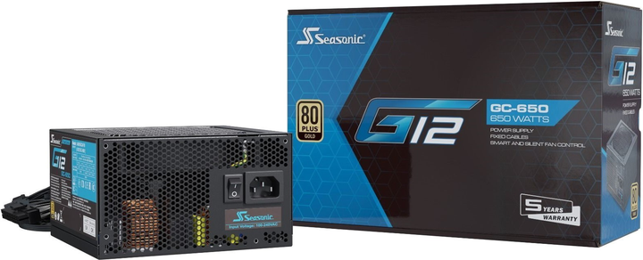 Zasilacz Seasonic G12 GC 650W (SSP-650RT2) - obraz 6