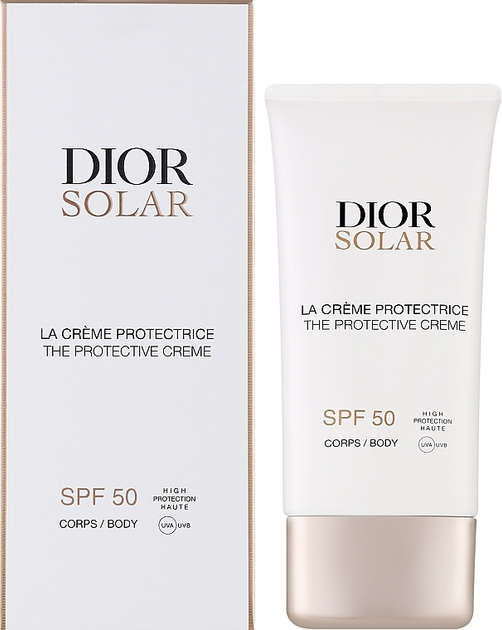 Сонцезахисний крем для тіла Dior Solar Protective Body Cream SPF50 150ml - Фото 2 Сонцезахисний крем для тіла Dior Solar Protective Body Cream SPF50 150ml - зображення 2