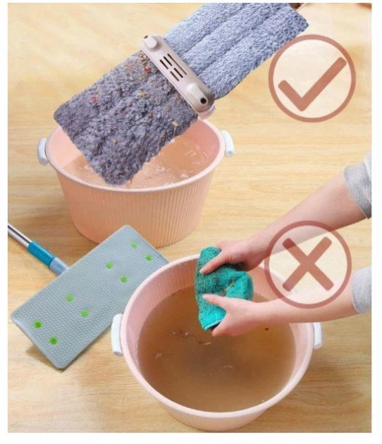 Швабра универсальная с отжимом cleaner spin mop 306 - изображение 3