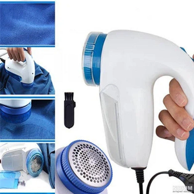 Машина для удаления катышек с одежды Lint Remover UKC YX-5880 от сети 220v белая - изображение 2
