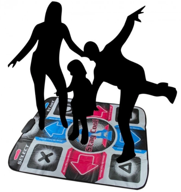 Килимок для танцю DANCE MAT PC+TV для використання на комп'ютері чи телевізорі для дітей та дорослих - зображення 2