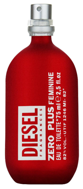 Woda toaletowa dla kobiet Diesel Zero Plus Feminine 75 ml (4085400271003) - obraz 1