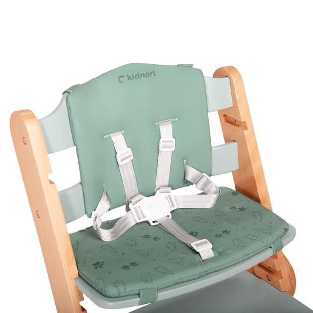 Стільчик для годування Kidnort Drömmer зелений (5902983625728) - зображення 2