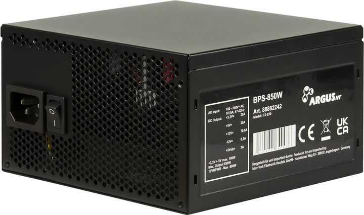 Zasilacz Inter-Tech ArgusNT BPS-850 (88882242) - obraz 2