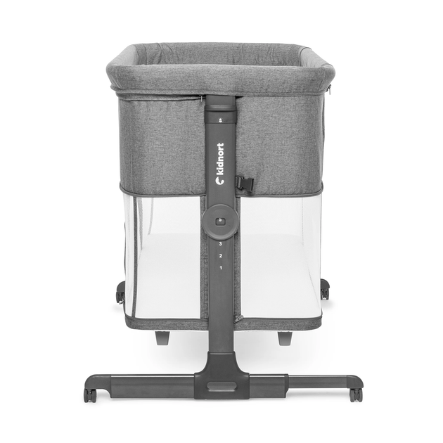 Дорожнє ліжечко Kidnort Snäckskal сіре (DD-100137) (5902983625599) - зображення 8