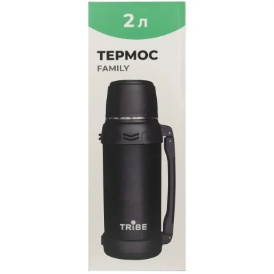 Термос Tribe Family line 2 л Black (T-DG-0001-black) - изображение 6