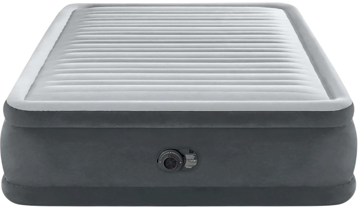 Надувний матрац Intex 203 x 152 x 46 см з вбудованим електричним насосом 64414ND (6941057422954) - зображення 3
