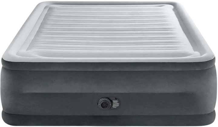 Надувний матрац Intex 203 x 152 x 56 см з вбудованим електричним насосом 64418ND (6941057422961) - зображення 3