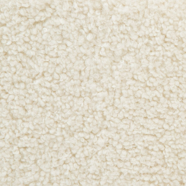 Пуф HOMLA ALDA BOOGIE з тканини Тедді 50 x 40 x 31 см бежевий (5904183828824) - зображення 4