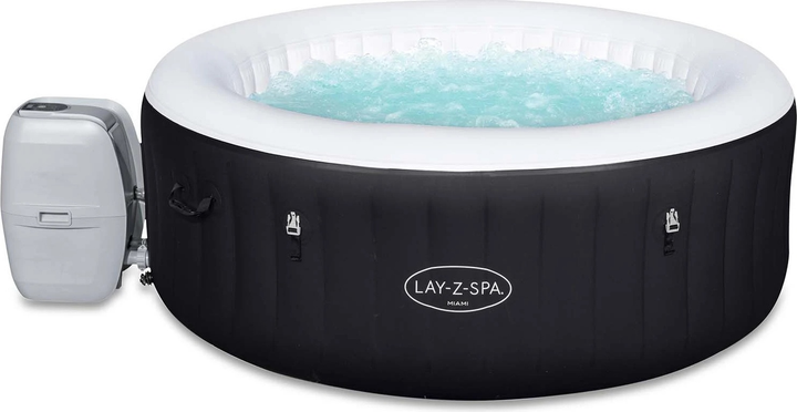 Jacuzzi dmuchane Bestway 180 x 66 cm 4-osobowe 60001 Lay-Z Miami (6942138975796) - obraz 2