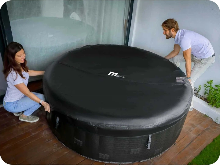 Надувне джакузі MSpa Starry 204 x 70 см 6-місне (6954521627526) - зображення 7