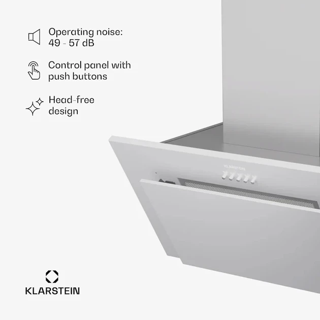 Вытяжка Klarstein Athena 60 Белый Б/У - изображение 8
