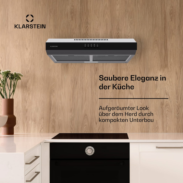 Кухонная вытяжка Klarstein Contempo 60 см Серый - изображение 4