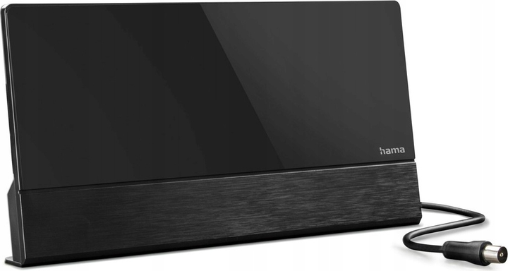 Antena pokojowa Hama DVB-T2 PRE50 FL-3 DAB+ DAB DVB-T2, UKV (4047443508799) - obraz 2