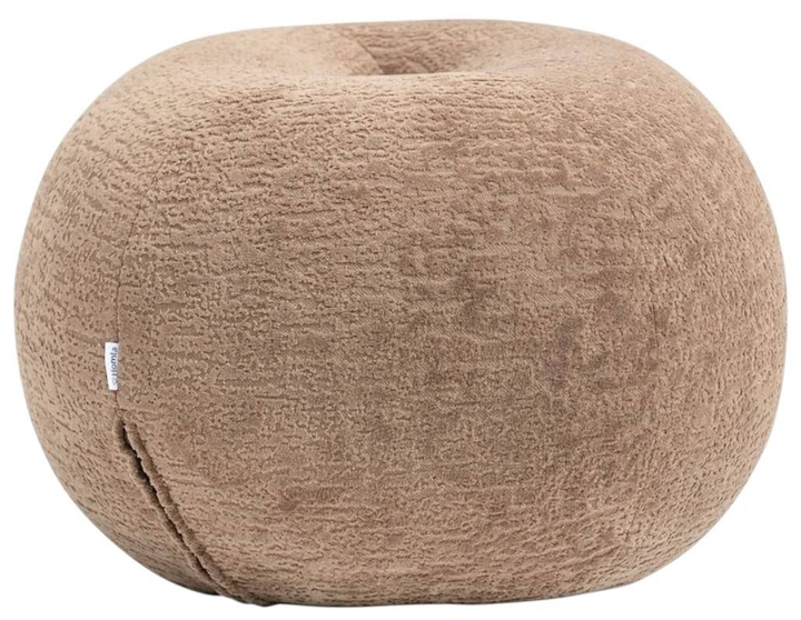 Пуф HOMLA LUNCTA 82 x 52 x 34 см Бежевий 743757 (5906496743757) - зображення 3