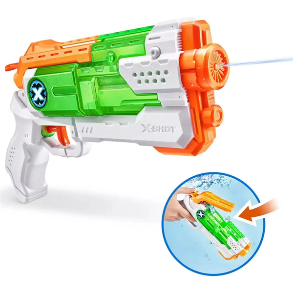 Водный бластер X-Shot Warfare Fast Fill маленький (56220R) - изображение 3