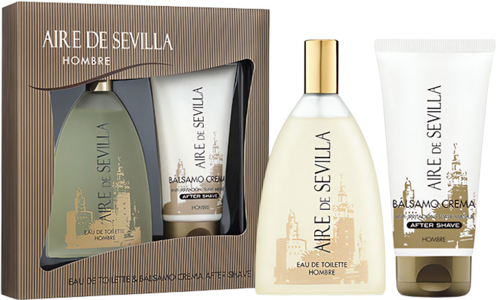 Zestaw męski Instituto Espanol Aire De Sevilla Hombre Woda toaletowa 150 ml + Balsam 150 ml (8411047135808) - obraz 1