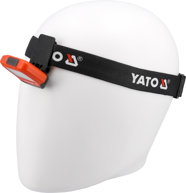 Ліхтар налобний Yato на кепку з козирком 200 лм YT-08598 (5906083094422) - зображення 3
