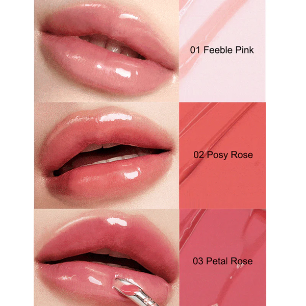 Блеск-плампер d'Alba Plumping Lip Glow Mood Volumizer для увеличения объема губ Petal Rose 5 мл - изображение 2