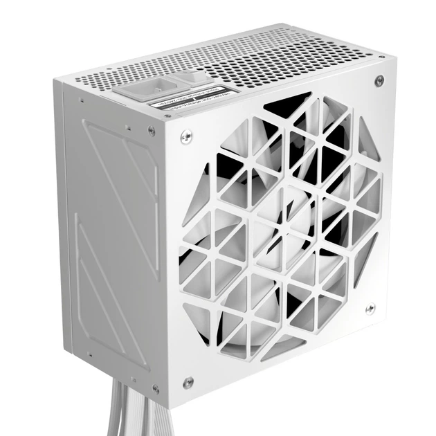 Блок живлення 1stPlayer 650W 80 Plus ефективний з вентилятором 140 мм білий - зображення 2