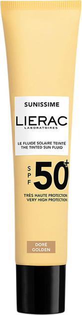 Emulsja do opalania Lierac Sunissime Solar SPF50+ Golden 40 ml (3701436928780) - obraz 1